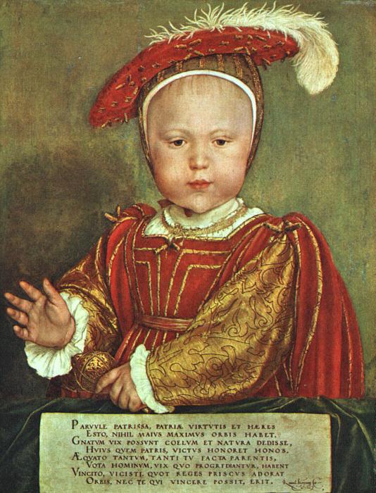 Hans Holbein Edward VI as a Child Spain oil painting art